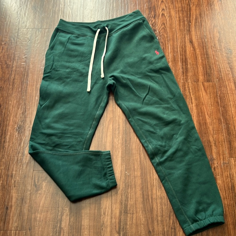 Ralph Lauren men sweatpants size large Hunter Green

Classic!